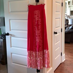 Strapless Maxi dress